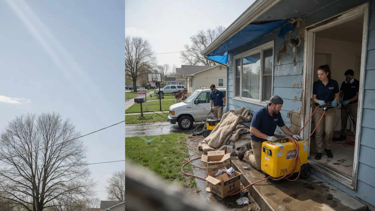 Basement Flood Cleanup in Calvert City, KY near me